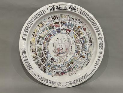 DIEULEFIT pour les Jeux du Passé. Grand plat...