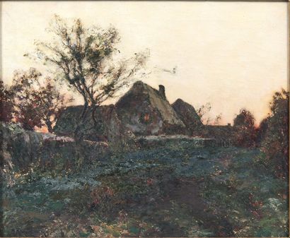 Michel KOROCHANSKY (1866-1925) : CHAUMIERE...