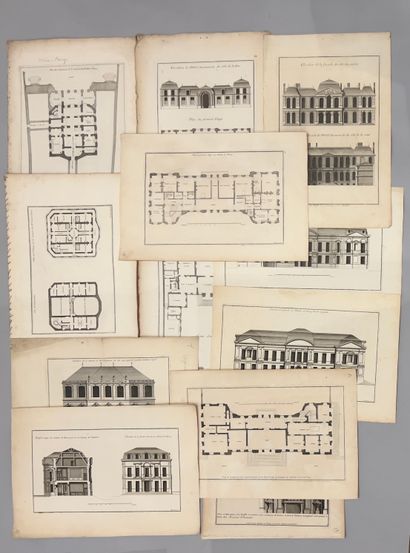 Jean MARIETTE (1660-1742), éditeur : - L'ARCHITECTURE...