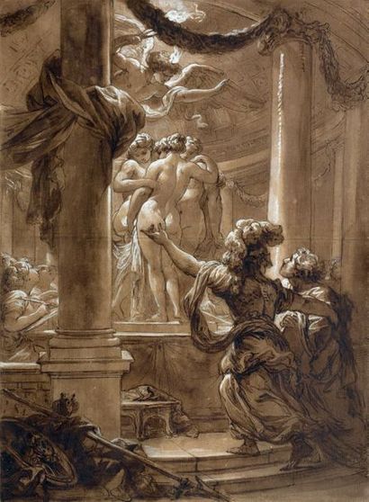 Attribué à Jean BARDIN (Montbard 1732 - Orléans...