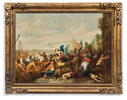 Attribué à Frans FRANCKEN II (1581-1642)

L'ENLÈVEMENT...
