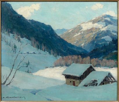 Charles-Henry CONTENCIN

HIVER DANS LA VALLÉE...