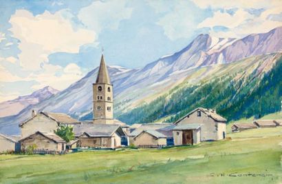 Charles-Henry CONTENCIN

VUE D'UN VILLAGE...