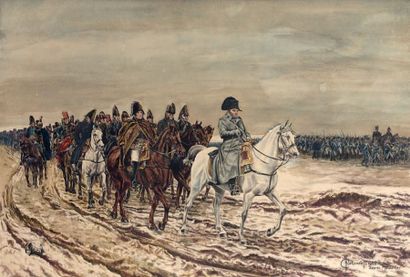 Charles-Henry CONTENCIN

LA CAMPAGNE DE FRANCE.
Aquarelle...
