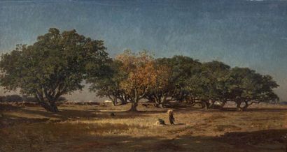 Léon Adolphe BELLY (1827-1877)

VILLAGE DES...