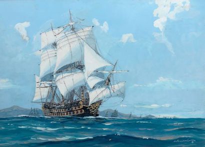 GEORGES FOUILLÉ (1909-1994)

FLOTTE D'ANCIENS...