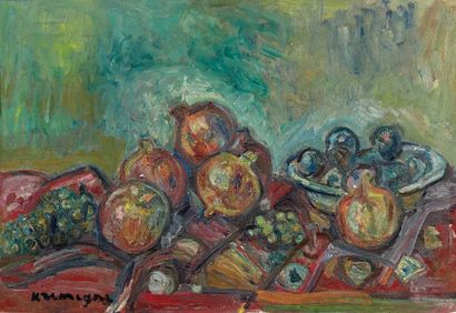 Pinchus KREMEGNE (1890-1981)

NATURE MORTE.
Huile...