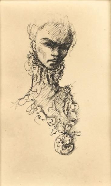 Léonor FINI (1907-1996)

- PORTRAIT DE JEUNE...