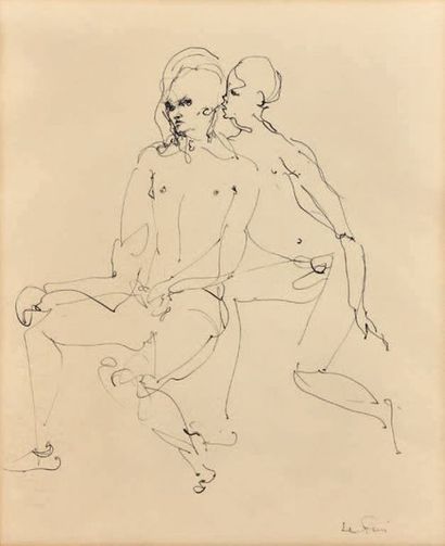 Léonor FINI (1907-1996)

COUPLE ASSIS.
Dessin...
