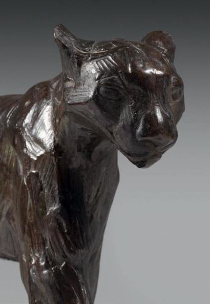 Rembrandt BUGATTI (1884-1916)

PUMA MÂLE.
Bronze...