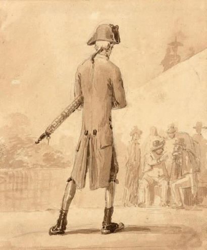 Attribué Jean Baptiste ISABEY (Nancy 1767...