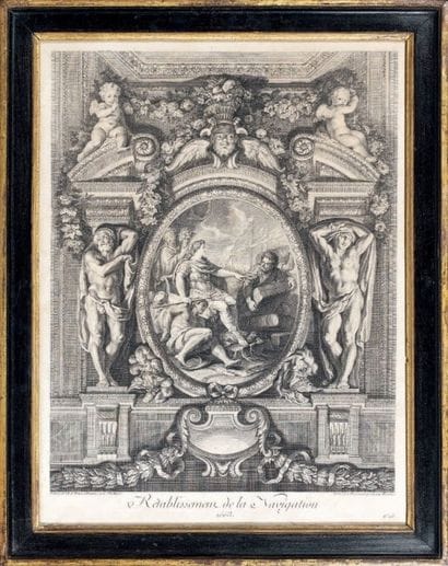 Charles LE BRUN (1619-1690), d'après et Jean-Baptiste...