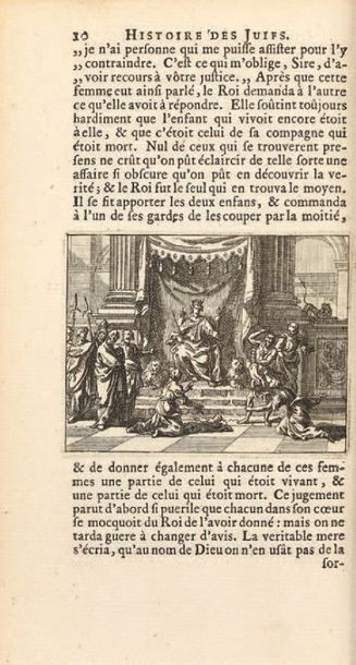 JOSÈPHE Flavius
Histoire des Juifs, écrite...
