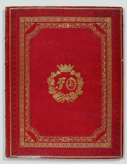 RELIURE. - JOURNAL DES OPÉRATIONS DE L'ARTILLERIE...