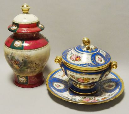 VALENCIENNES:

Soupière et son plat de présentation...