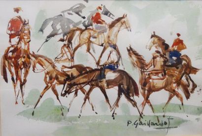 Pierre GAILLARDOT (1910-2002):

CHEVAUX À...