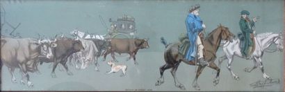 Albert FEUILLASTRE:

RETOUR DE POISSY, 1830.

Suite...