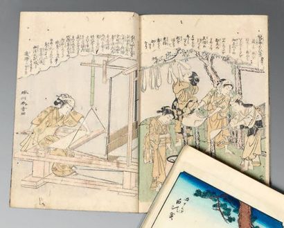 Katsukawa Shunsho (1726-1792) et Kitao Shigemasa...