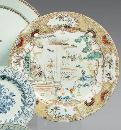 CHINE - Epoque QIANLONG (1736 - 1795)
Plat...