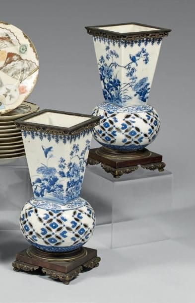 JAPON - Epoque MEIJI (1868 - 1912)
Paire...