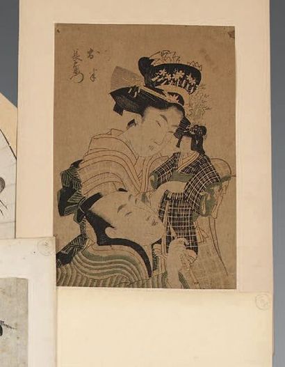 Attribué à Kitagawa Utamaro (1753? - 1806)
Oban...