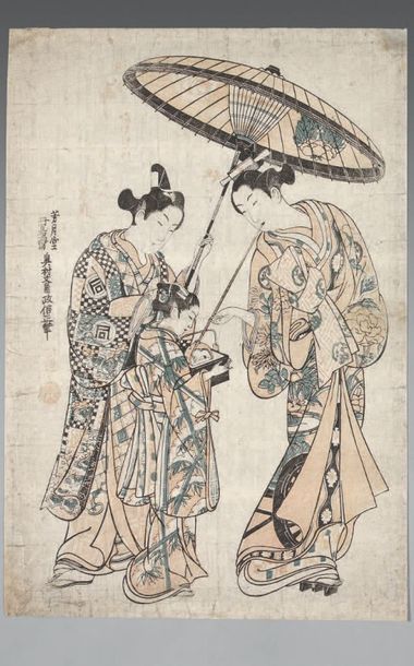 Okumura Masanobu (1686-1867)
Oban tate-e,...