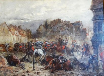 Wilfrid Beauquesne (1847-1913)
COMBAT DE...