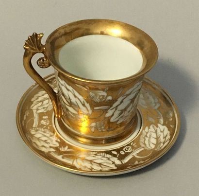 PARIS
Tasse à déjeuner et sa soucoupe en...