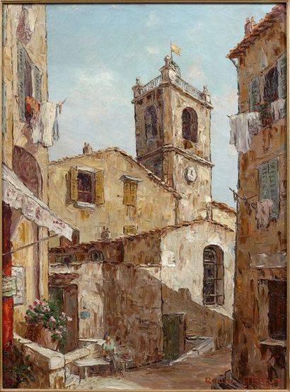 Raoul ABOUT (XIXème-XXème siècle)
CAGNES.
Huile...