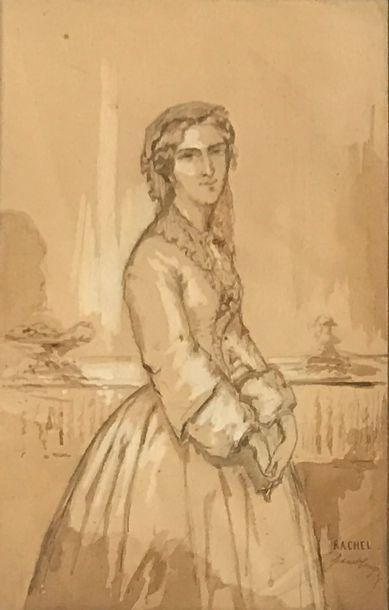 Ange-Louis JANET-LANGE (1815-1872)
PORTRAIT...