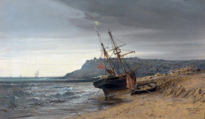 Jules Achille NOEL (1810-1881)

PLAGE NORMANDE...