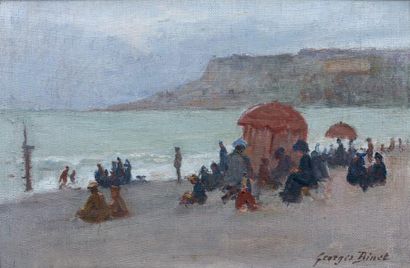 Georges BINET (1865-1949)

PLAGE ANIMÉE PAR...