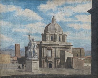 Gaston GOOR (1902-1977)

SAN GREGORIO.
Huile...