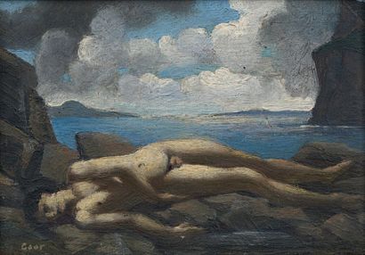 Gaston GOOR (1902-1977)

NU ALLONGÉ SUR UNE...