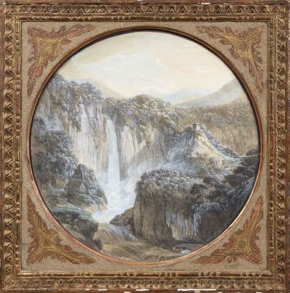 Attribué à Alexandre NOËL (1752 - 1834)

CASCADE...