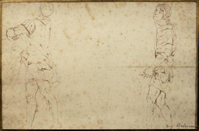 Eugène DELACROIX (1789-1863)

DEUX HOMMES...