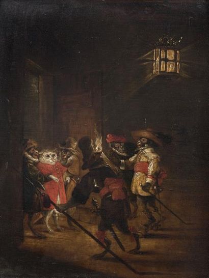 Ecole FLAMANDE du XVIIème siècle

LE CHAT...