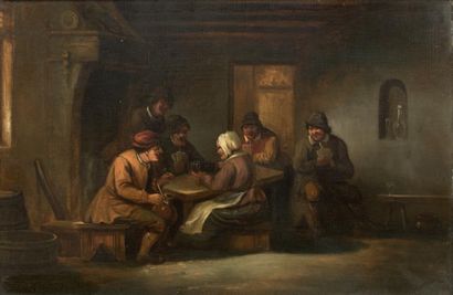 Ecole FLAMANDE du début du XVIIIème siècle

SCÈNE...