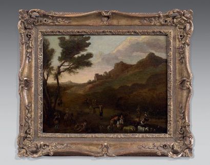 Atelier de Pieter Van BLOEMEN (1657-1720)

PAYSAGE...