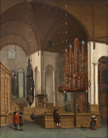 Ecole HOLLANDAISE du XVIIIème siècle

INTÉRIEUR...