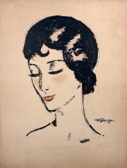 Kees VAN DONGEN (1877-1968)
JEUNE FEMME EN...