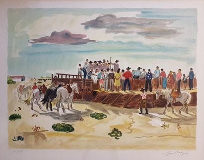 Yves BRAYER (1907-1990)
PÈLERINAGE GITAN...