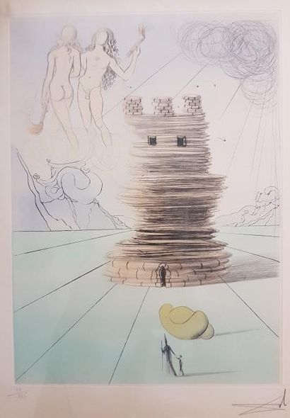Salvador DALI (1904-1989)
LES DOUZE TRIBUS...