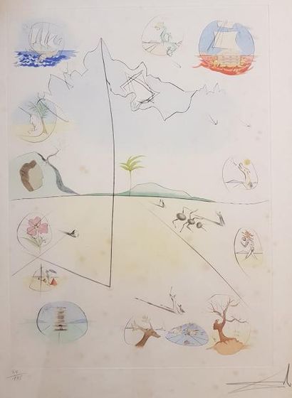 Salvador DALI (1904-1989)
LES DOUZE TRIBUS...