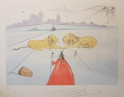 Salvador DALI (1904-1989)
LES DOUZE TRIBUS...