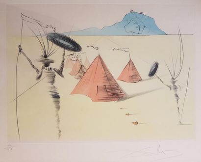 Salvador DALI (1904-1989)
LES DOUZE TRIBUS...
