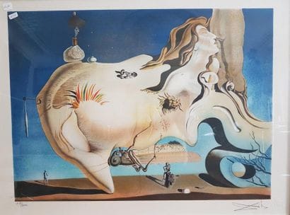 Salvador DALI (1904-1989)
LE GRAND MASTURBATEUR.
Lithographie...