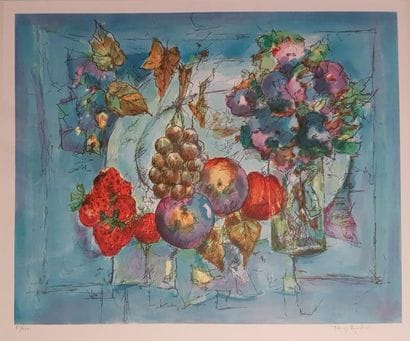 TONY AGOSTINI (1916-1990)
NATURE MORTE AU...