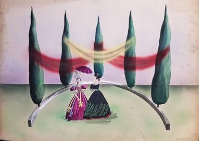 JEAN SCHLUMBERGER
Serge LIFAR en costume...