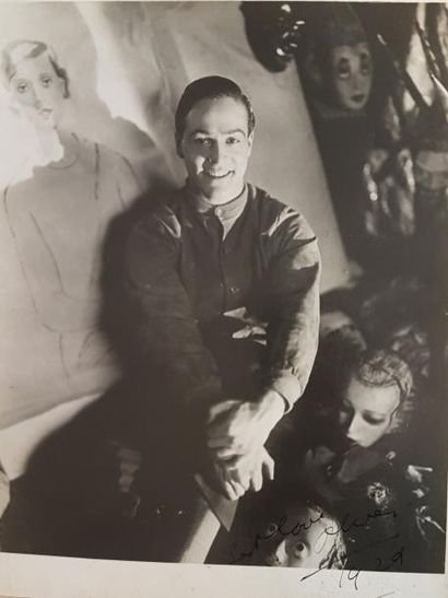Ensemble de photographies de personnalités:
-...